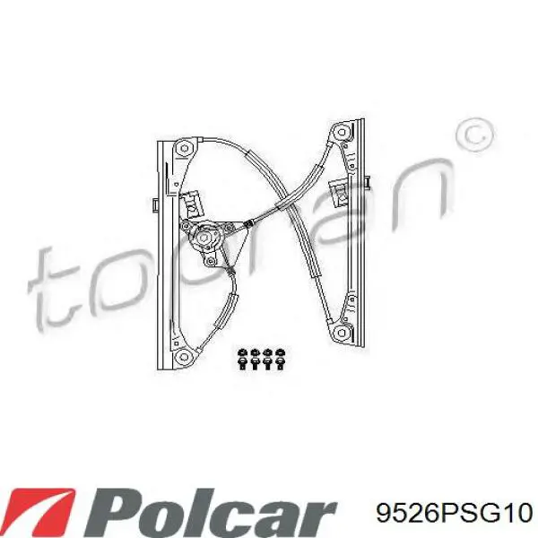 9526PSG10 Polcar Механизм подъема стекол