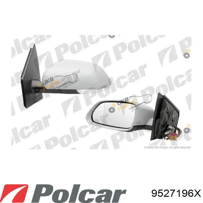 Указатель поворота зеркала левый 9527196X Polcar