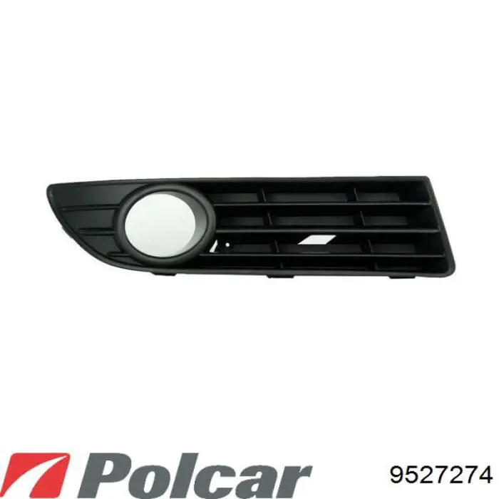 9527274 Polcar заглушка (решетка противотуманных фар бампера переднего правая)
