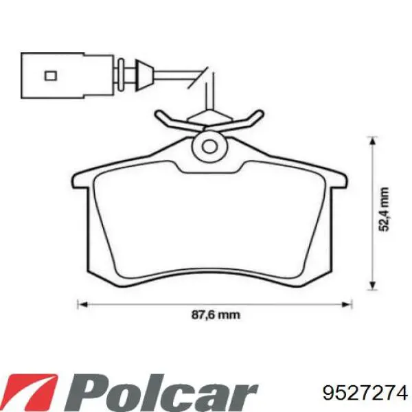 Заглушка (решетка) противотуманных фар бампера переднего правая PVW99022CAR Signeda