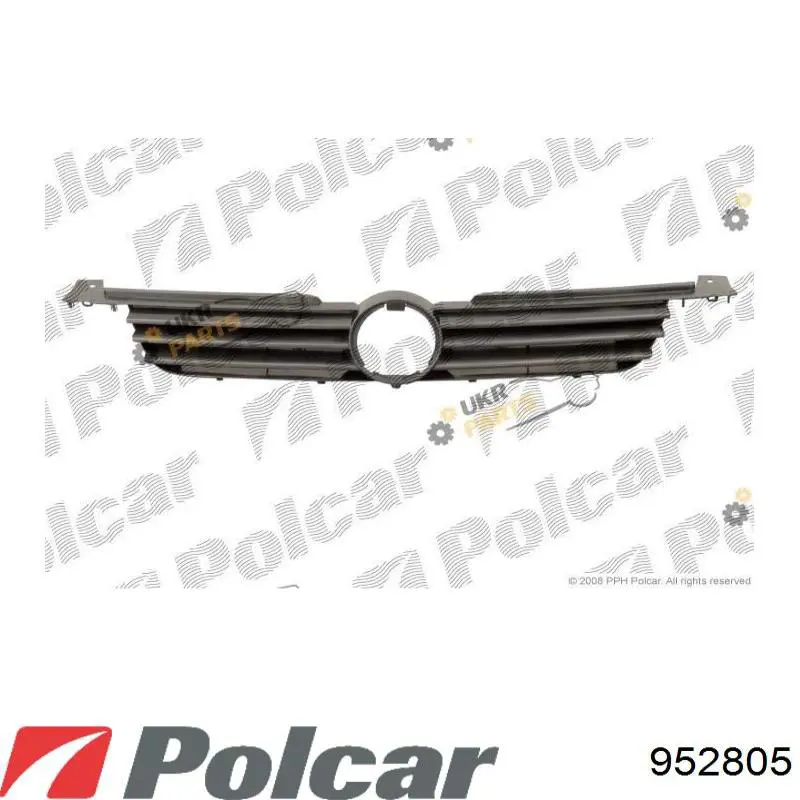 952805 Polcar решетка радиатора