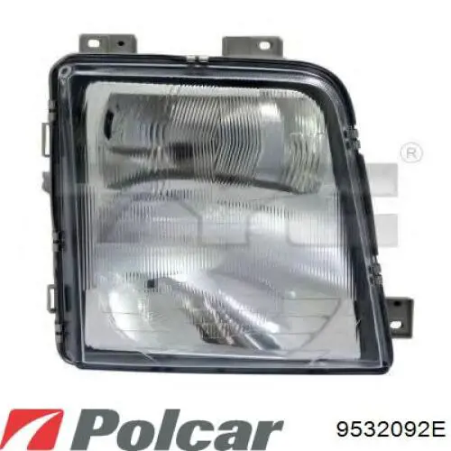 9532092E Polcar лампа-фара левая/правая