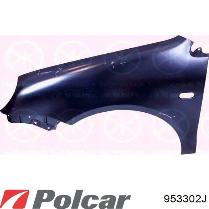 Боковая часть передняя правая Polcar 953302J цена, от 32.67 USD
