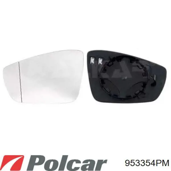 Накладка левого бокового зеркала Polcar 953354PM цена, от 9.34 USD