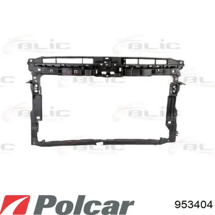 953404 Polcar суппорт радиатора в сборе (монтажная панель крепления фар)
