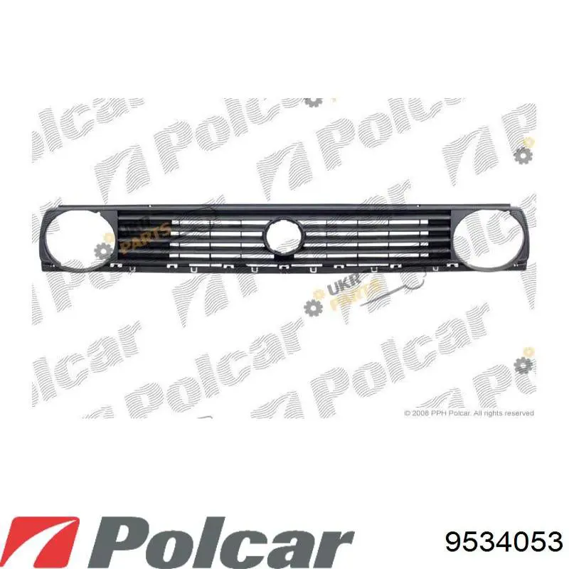 9534053 Polcar решетка радиатора