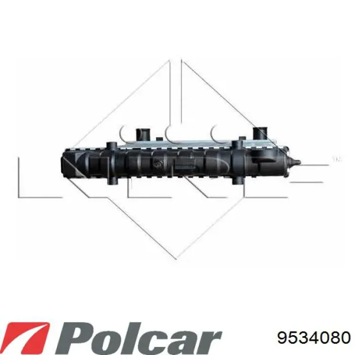 953408-0 Polcar радиатор
