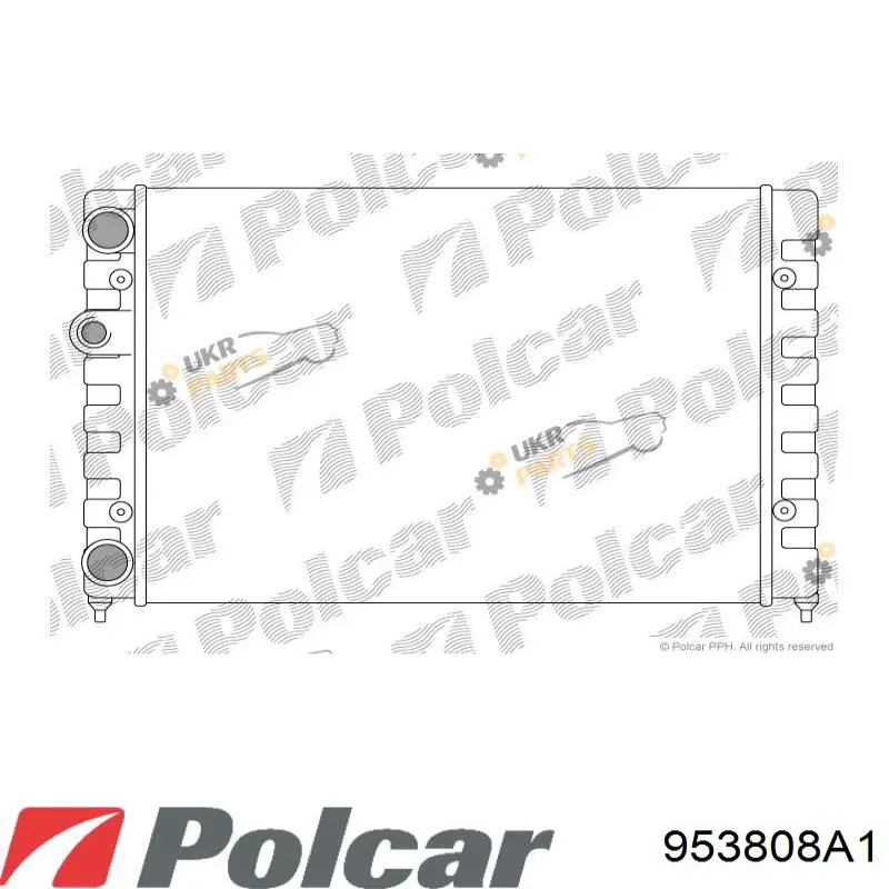 953808A1 Polcar радиатор