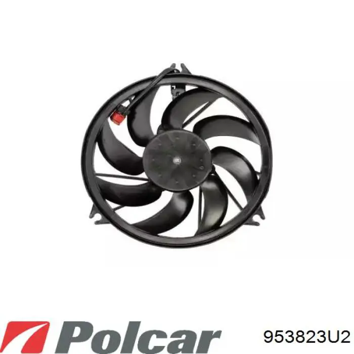Вентилятор/крыльчатка радиатора охлаждения Polcar 953823U2 цена, от 27.33 USD