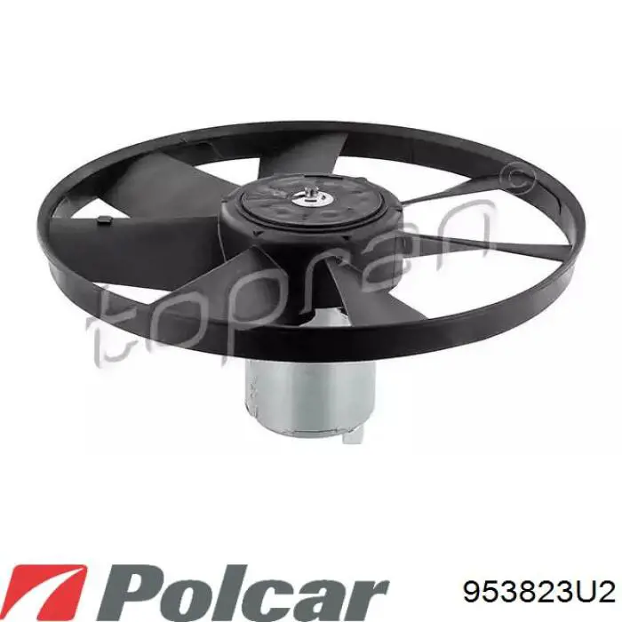 Купить 953823U2 Polcar Крыльчатка радиатора охлаждения