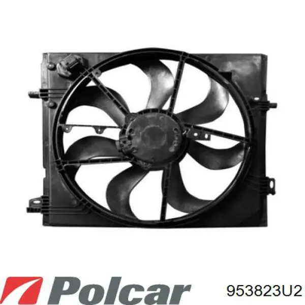 953823U2 Polcar Крыльчатка радиатора охлаждения