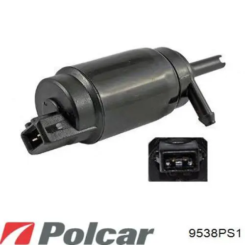 9538PS1 Polcar Мотор омывателя лобового стекла