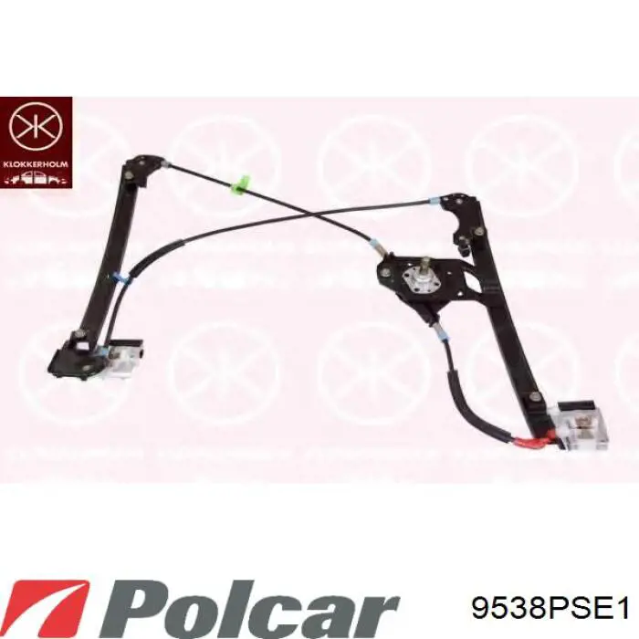 9538PSE1 Polcar Механизм стеклоподъемника передней левой двери