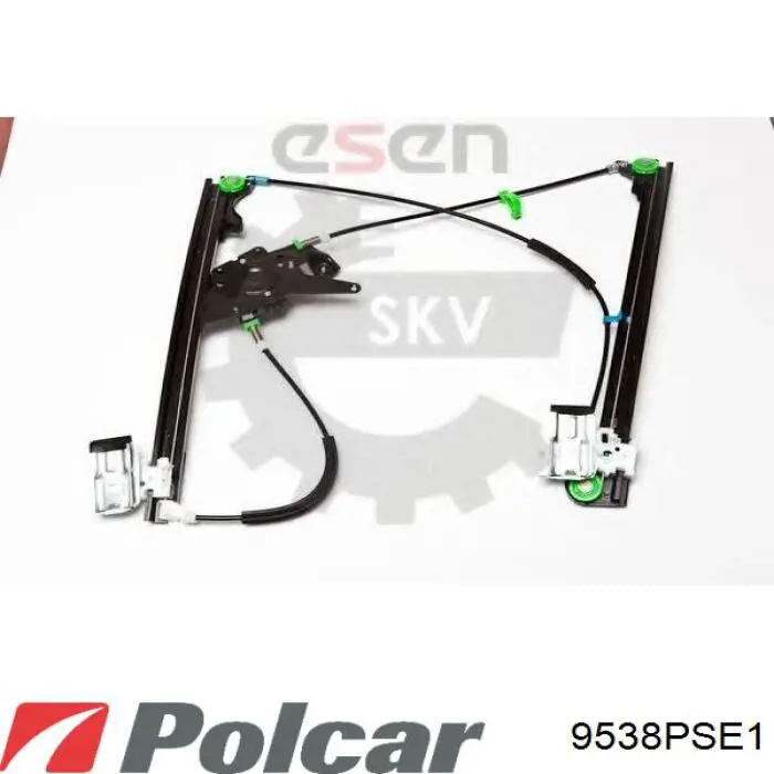 Механизм стеклоподъемника водительской двери Polcar 9538PSE1 цена, от 26.75 USD