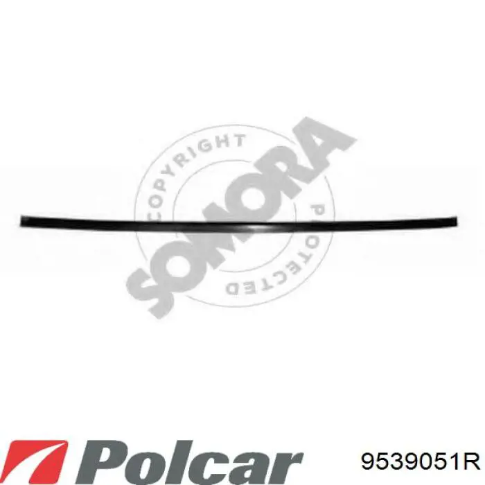 Облицовка радиатора Starline KH9542991 цена, от 17.84 USD
