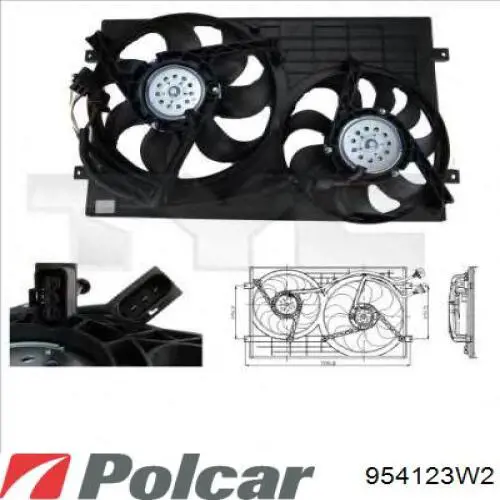 Купить 954123W2 Polcar 