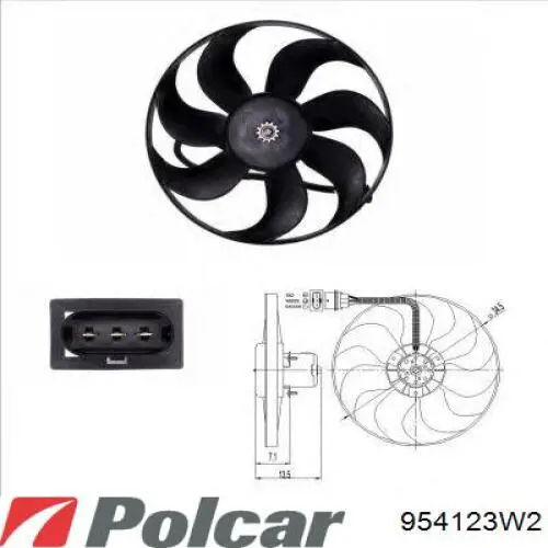  Polcar 954123W2 цена, от 66.70 USD