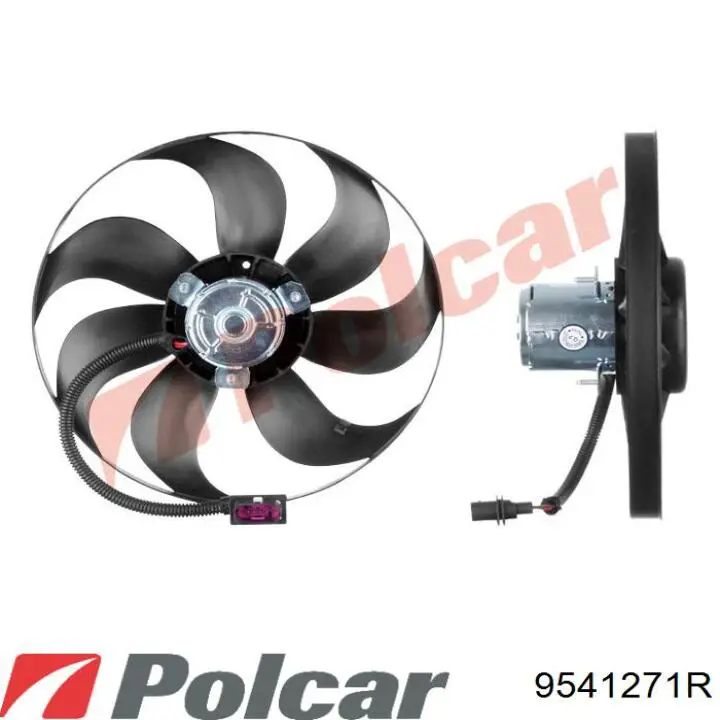 Решетка переднего бампера, левая Polcar 9541271R цена, от 4.68 USD