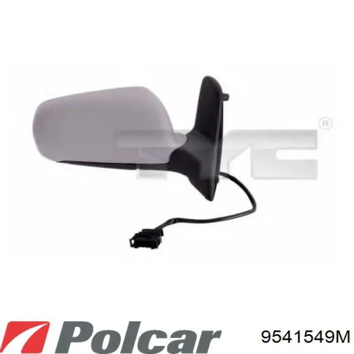 Зеркальный элемент водительского зеркала Polcar 9541549M цена, от 5.40 USD