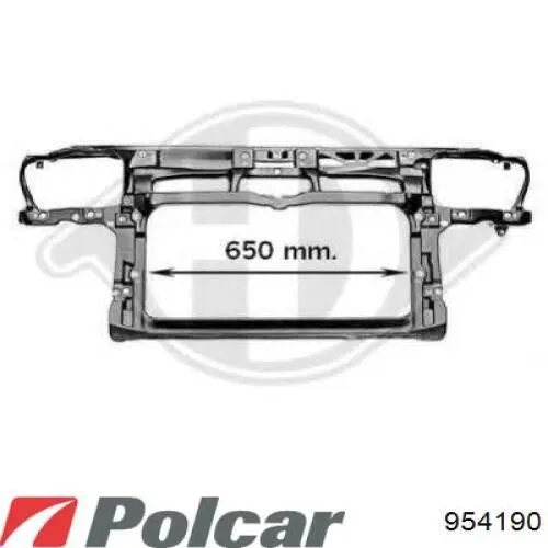 Купить 9541901 Polcar Панель задняя, багажного отсека