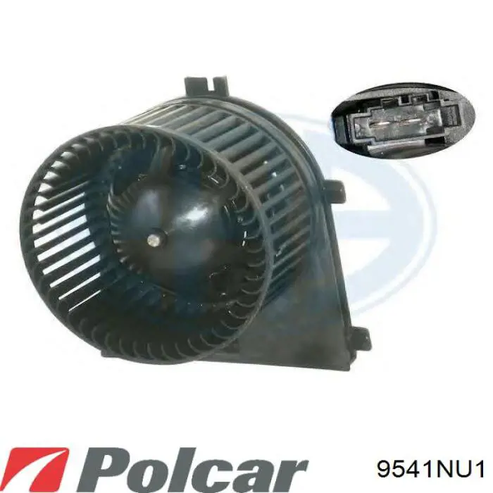 Motor eléctrico, ventilador habitáculo 9541NU1 Polcar