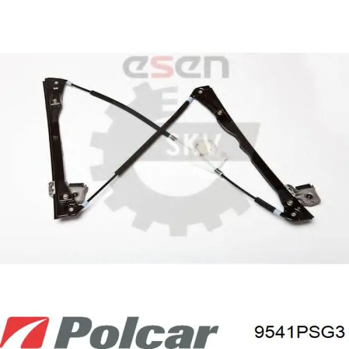 9541PSG3 Polcar Механизм стеклоподъемника передней левой двери