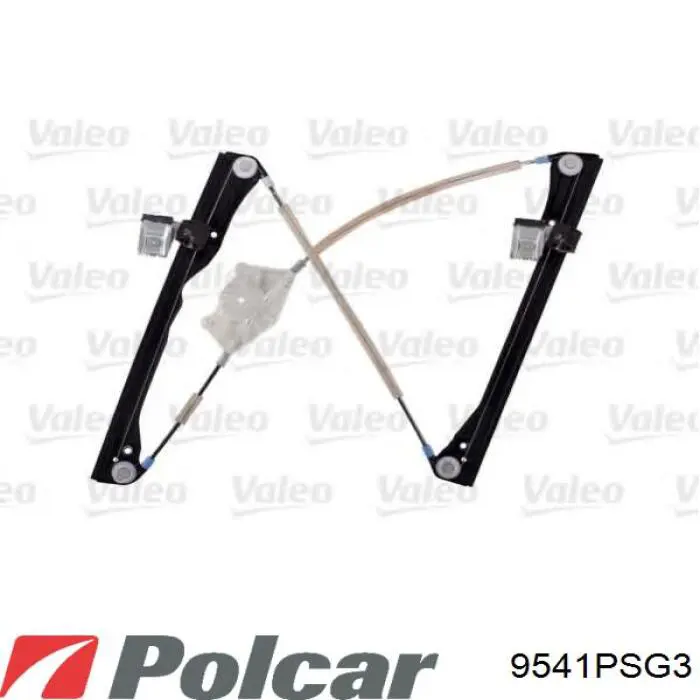 Механизм стеклоподъемника водительской двери Polcar 9541PSG3 цена, от 31.94 USD