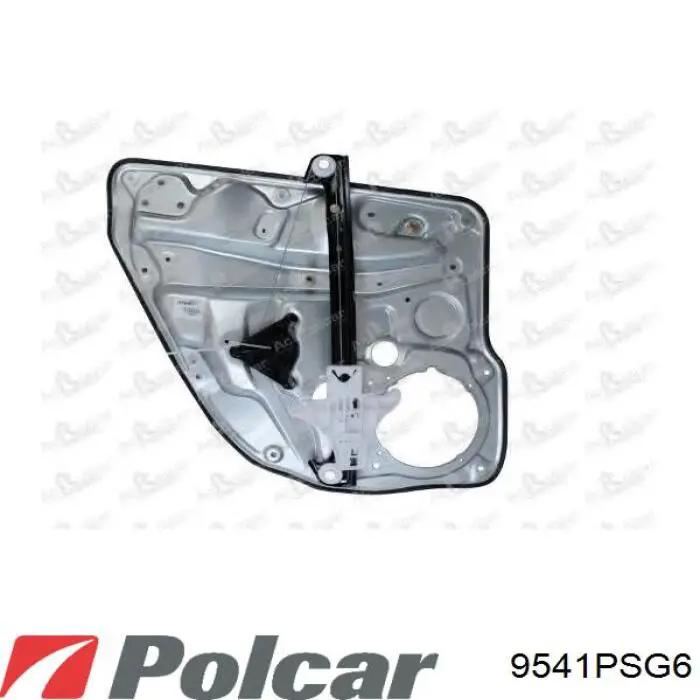 Механизм стеклоподъемника двери задней правой 9541PSG6 Polcar