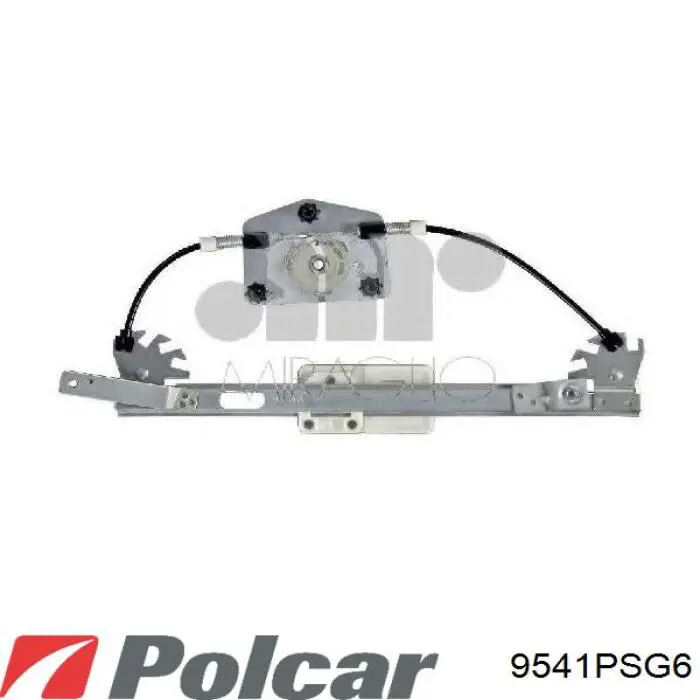 Купить 9541PSG6 Polcar Механизм стеклоподъемника двери задней правой