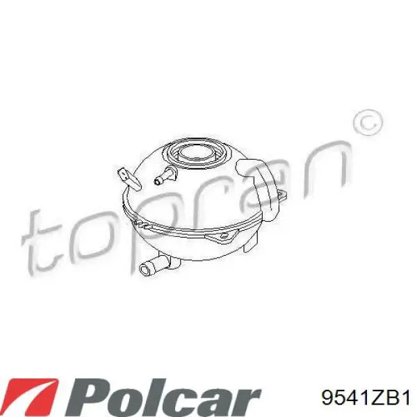 9541ZB1 Polcar Расширительный бачок охлаждения