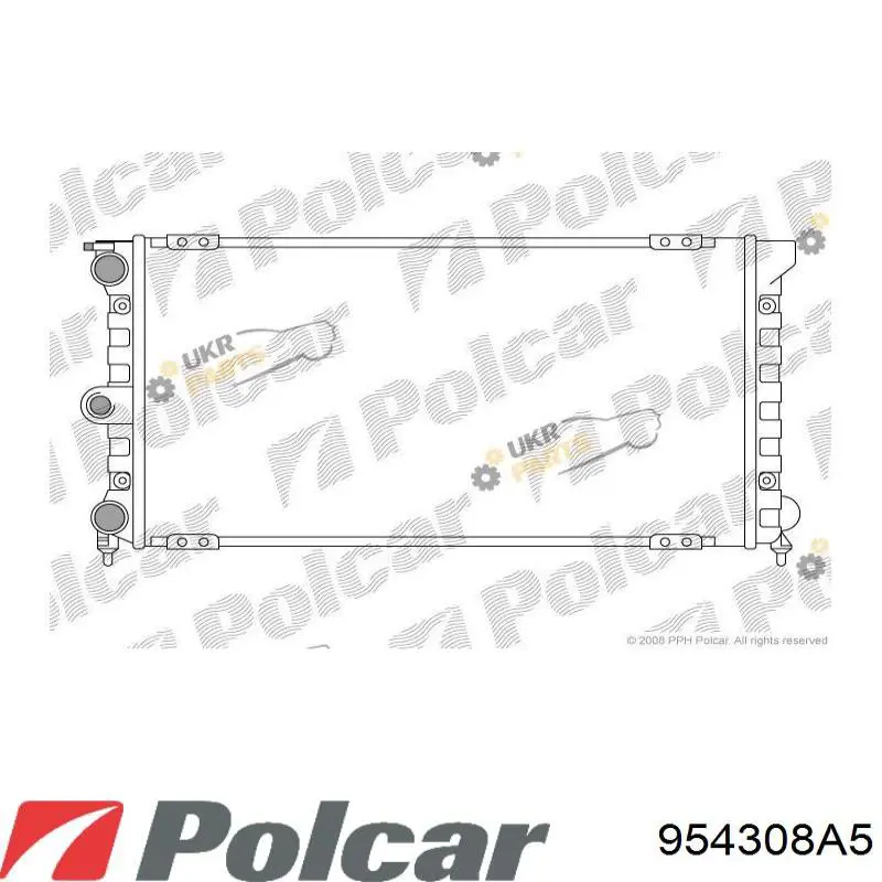 954308A5 Polcar радиатор