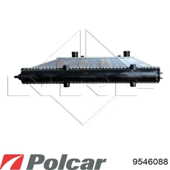 Радиатор охлаждения двигателя Polcar 9546088 цена, от 40.80 USD