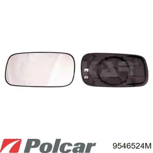 9546524M Polcar зеркало заднего вида правое