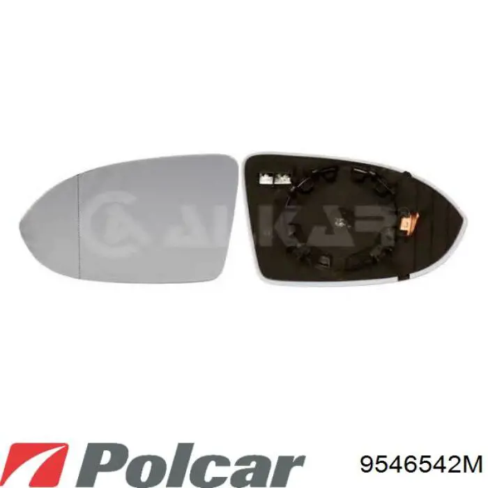 Зеркальный элемент водительского зеркала FPS 9537M59 цена, от 6.45 USD