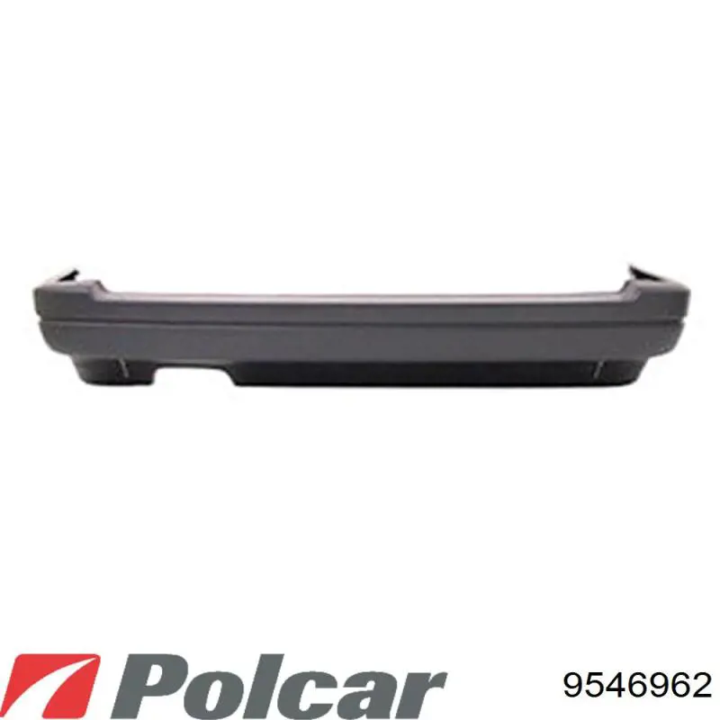 Купить 9546962 Polcar Задний бампер