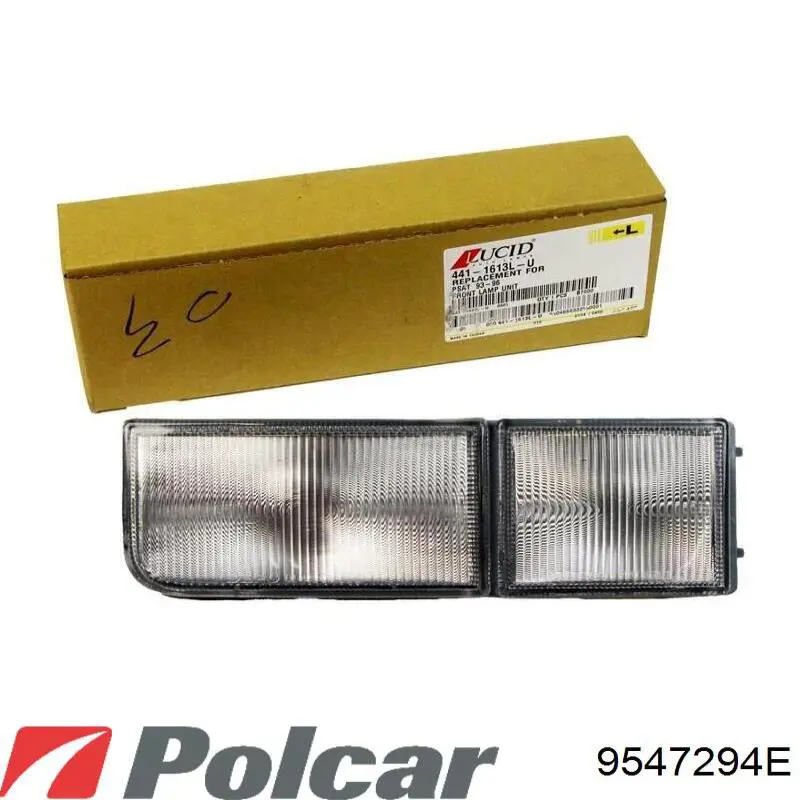 Купить 9547291E Polcar Противотуманная фара - вставка левая