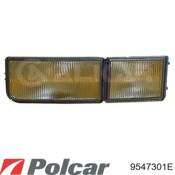 Заглушка, решетка противотуманных фар бампера переднего, правая Polcar 9547301E цена, от 6.99 USD