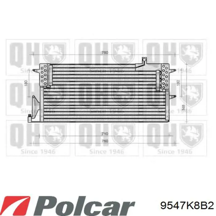 9547K8B2 Polcar Конденсатор