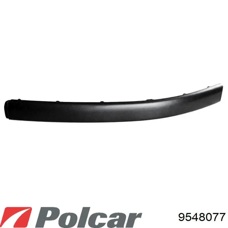 9548077 Polcar Решетка бампера переднего левая