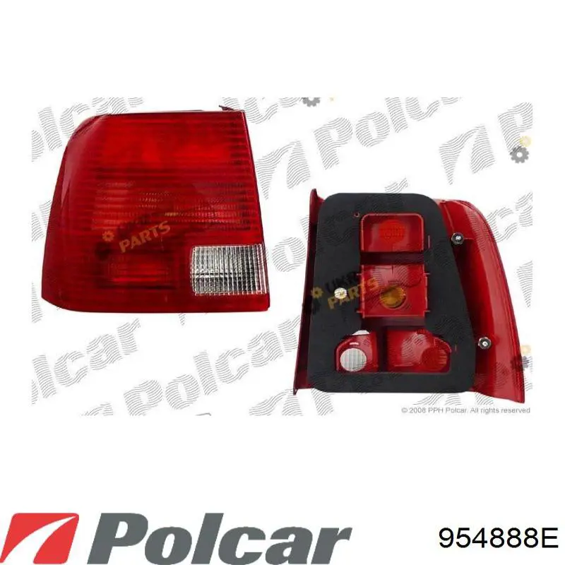 954888-S Polcar фонарь задний правый