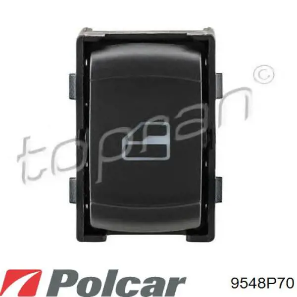 9548P70 Polcar Кнопка подъемника задних стекол
