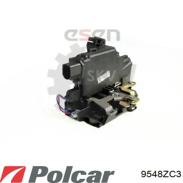 Замок двери задней левой 9548ZC3 Polcar