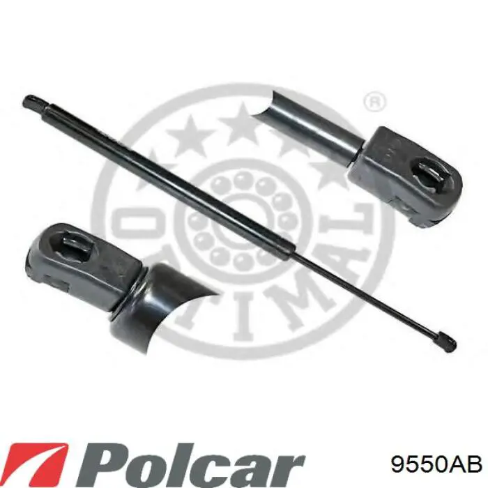 9550AB Polcar Амортизатор крышки багажника