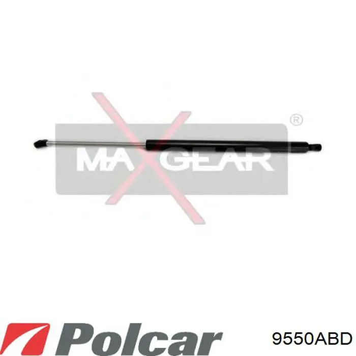 9550ABD Polcar Амортизатор крышки багажника