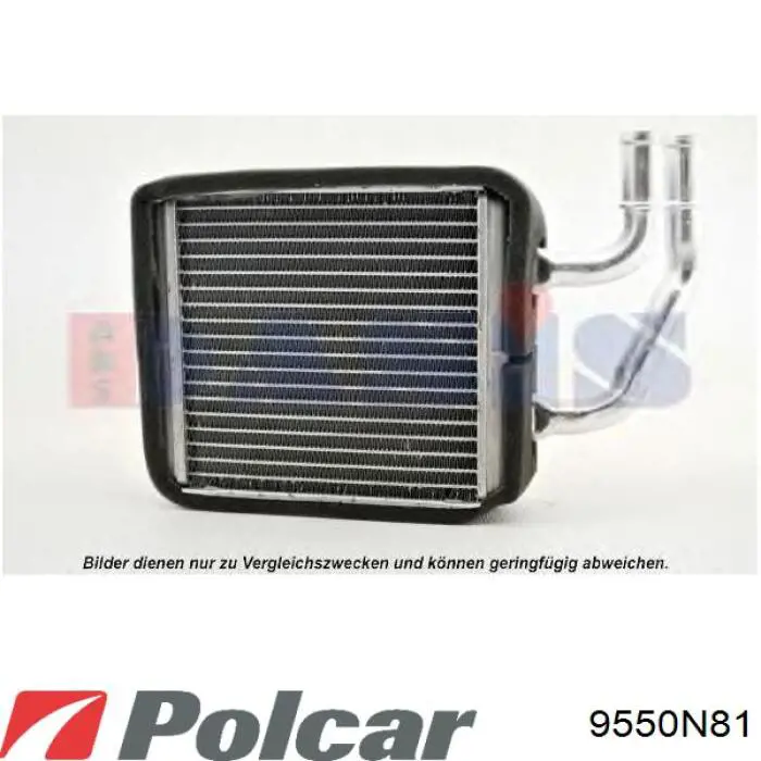9550N81 Polcar радиатор печки