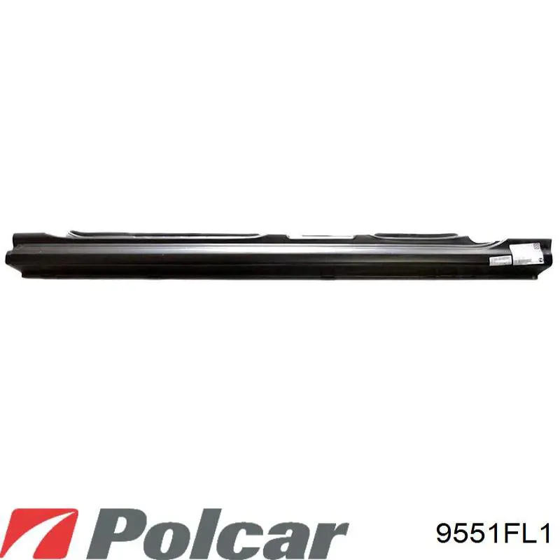 Купить 9551FL1 Polcar Подкрылок передний левый