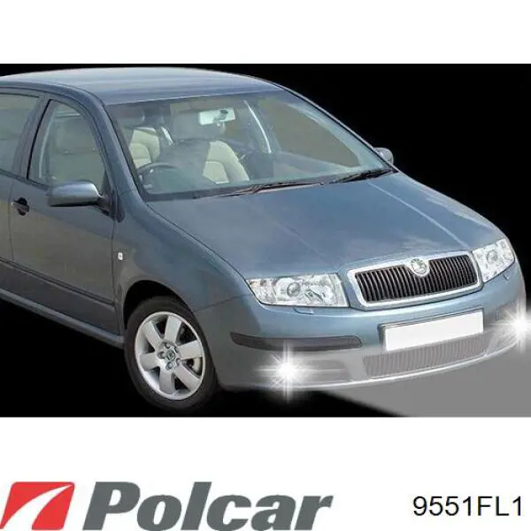Локер передний левый Polcar 9551FL1