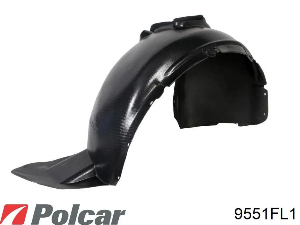 Подкрылок передний левый 9551FL1 Polcar