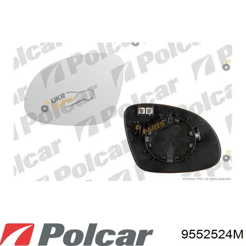 Стекло правого зеркала заднего вида RV90092 Magneti Marelli