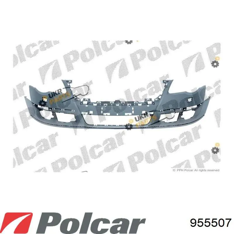 Купить 955507 Polcar Буфер (бампер) передний